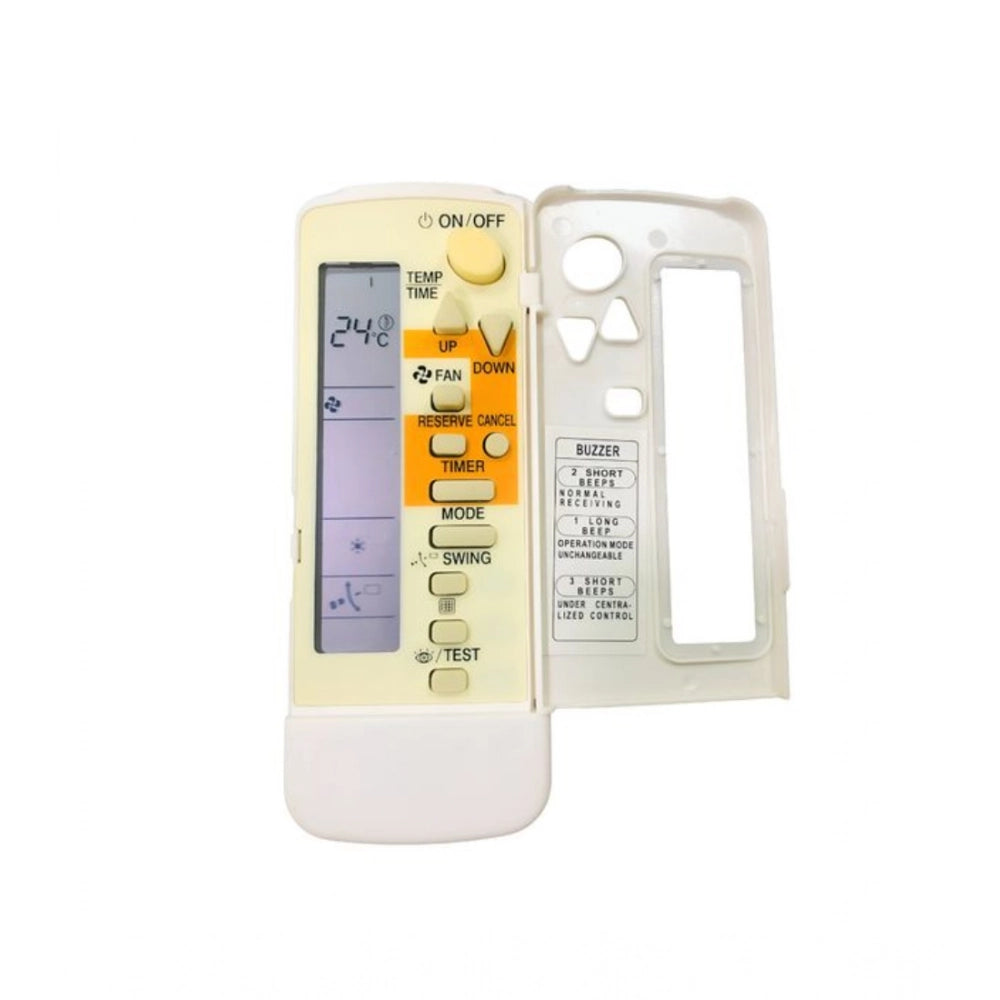 Generic AC Remote No.92B Daikin AC Remote Control (White) - POPNOVA