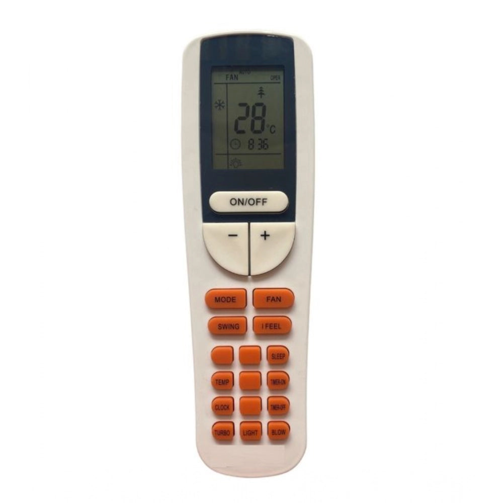 Generic AC Remote No.133 No Backlight Godrej AC Remote Control (White) - POPNOVA
