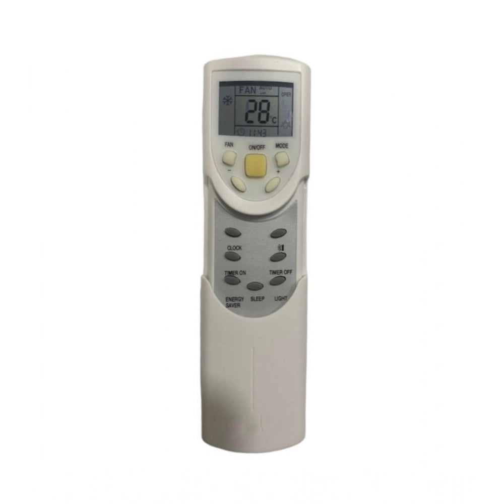 Generic AC Remote No.60 No Backlight Llyod AC Remote Control (White) - POPNOVA