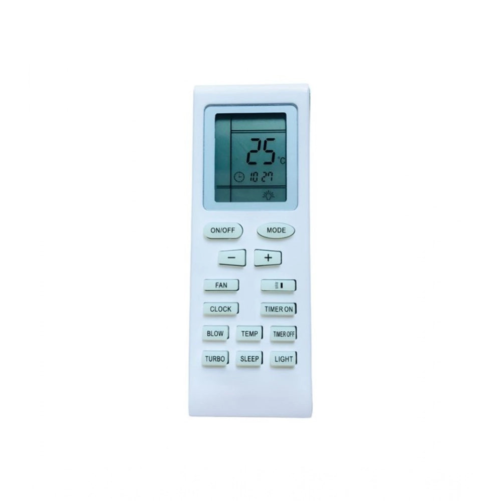 Generic AC Remote No.18A No Backlight Voltas AC Remote Control (White) - POPNOVA