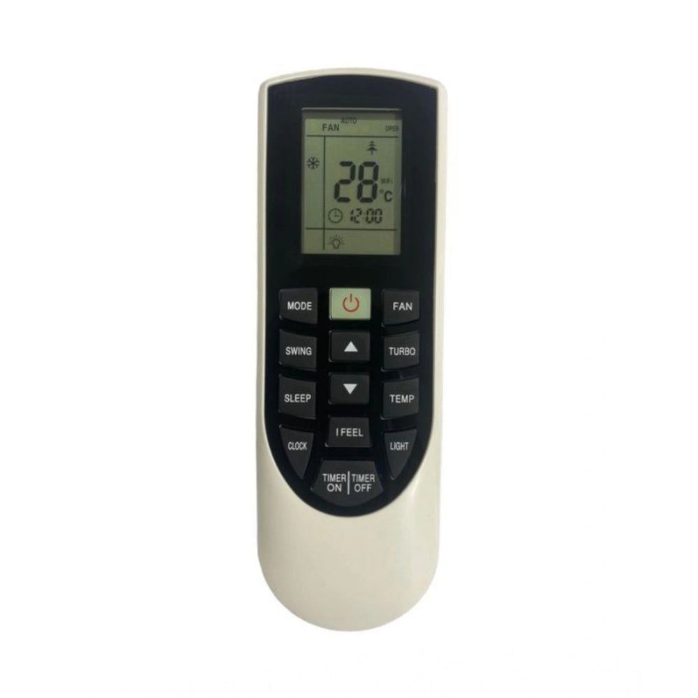 Generic AC Remote No.182 No Backlight Llyod AC Remote Control (White) - POPNOVA