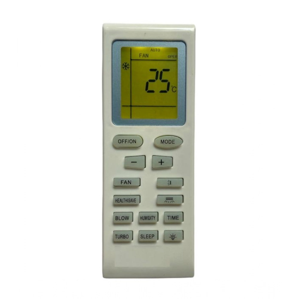 Generic AC Remote No.18 with Backlight Electrolux AC Remote Control (White) - POPNOVA