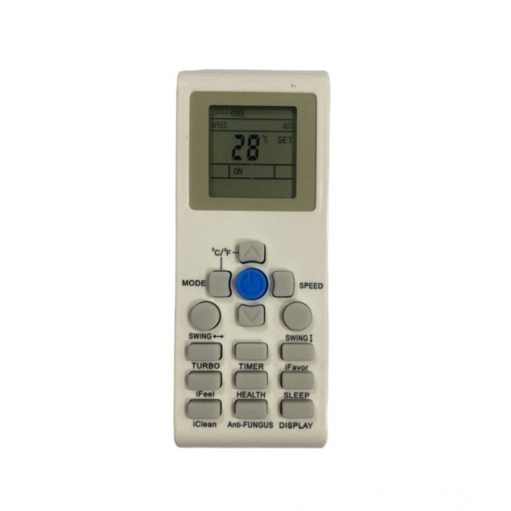 Generic AC Remote No.171 No Backlight Aux AC Remote Control (White) - POPNOVA