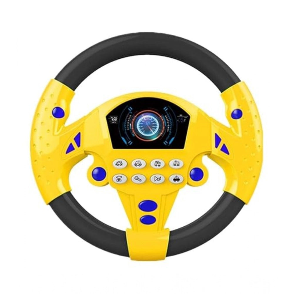 Plastic Steering Wheel Driving Controller Toy (Multicolor) kids toys