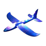 Plastic 3D Throw Foam Plane Aeroplane Gliders, Flying Aircraft Pack Of 1 (Multicolor ) kids toys