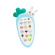 Plastic Rabit Mobile Phone Toy For Kids With Music And Light Early Educational Smart Phone (Multicolor ) kids toys