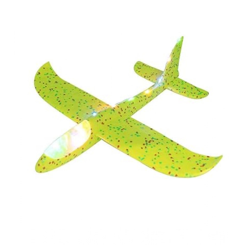 Plastic 3D Throw Foam Plane Aeroplane Gliders, Flying Aircraft Pack Of 1 (Multicolor ) kids toys