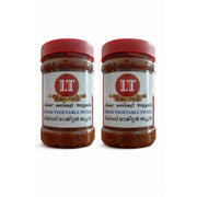 Pack of 2 500GM LT Mixed Veg Pickle Traditional Digestive Side Dish (Red)