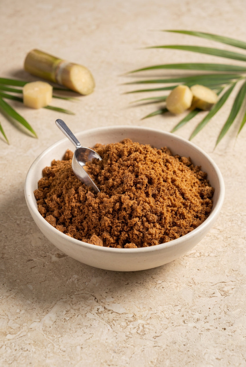 Organic Nattu Sakkarai Powder (Brown, 500GM)