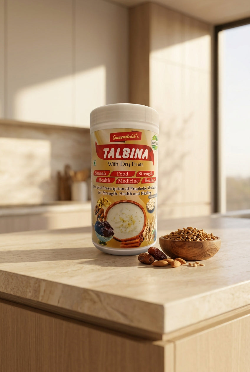 Greenfield'S Talbina Roasted Barley With Powdered Dry Fruit (250GM)