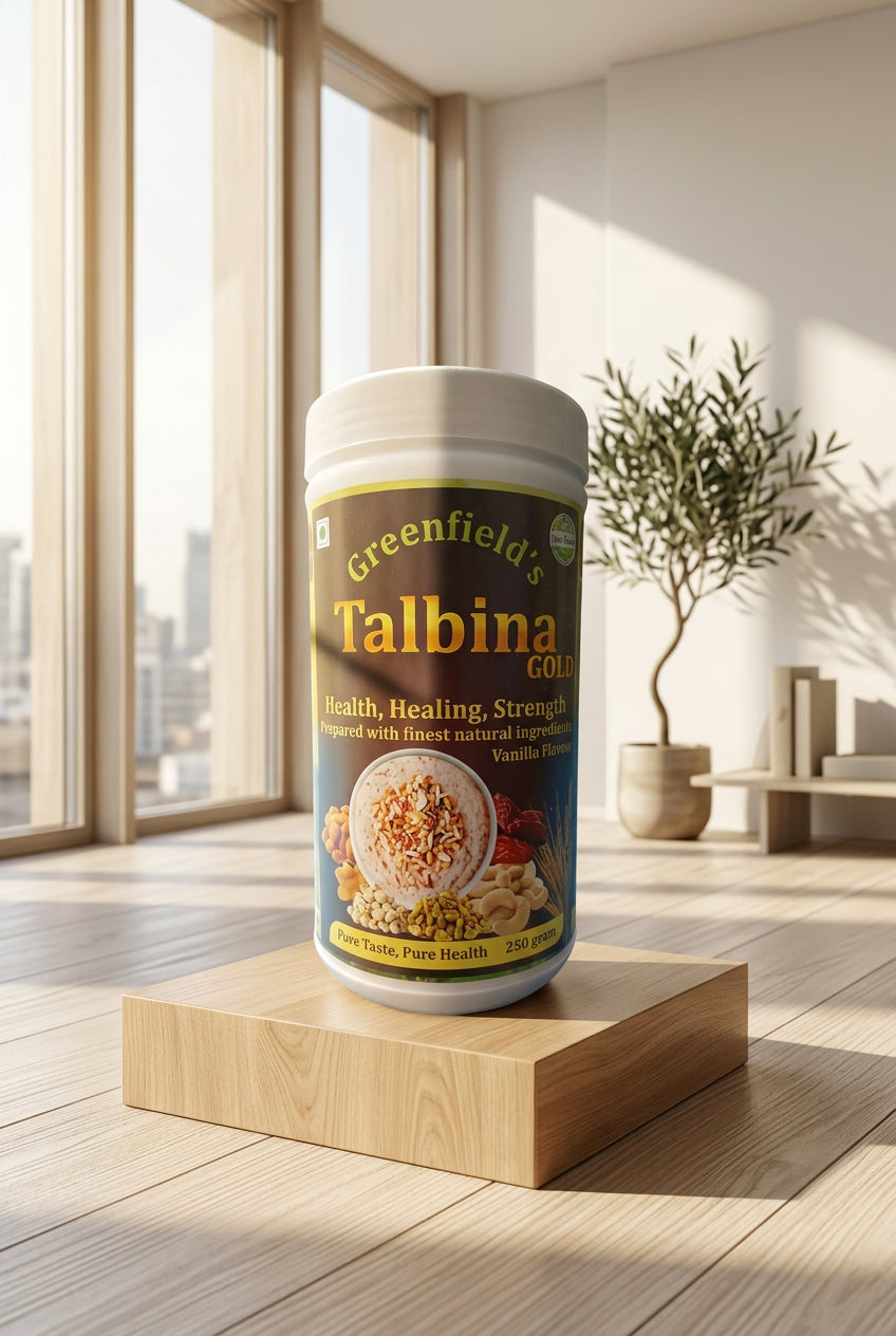 Greenfield'S Talbina Gold Roasted Barley With Trimmed Dry Fruit (250GM)