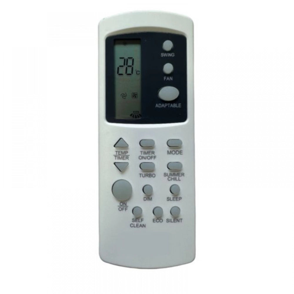 Generic Remote No. 31E (No Backlight), Compatible for Bluestar AC Remote Control (Exactly Same Remote will Only Work) - POPNOVA
