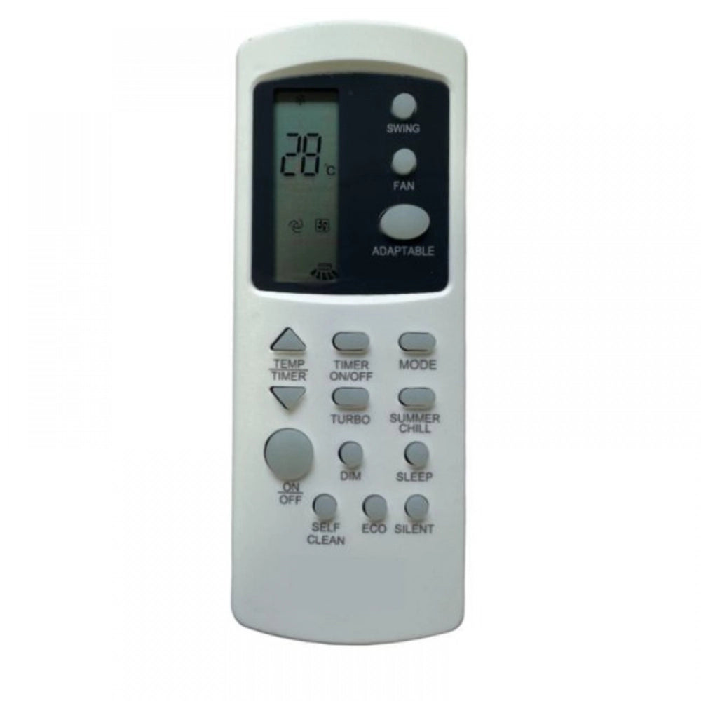 Generic Remote No. 31E (No Backlight), Compatible for Godrej AC Remote Control (Exactly Same Remote will Only Work) - POPNOVA
