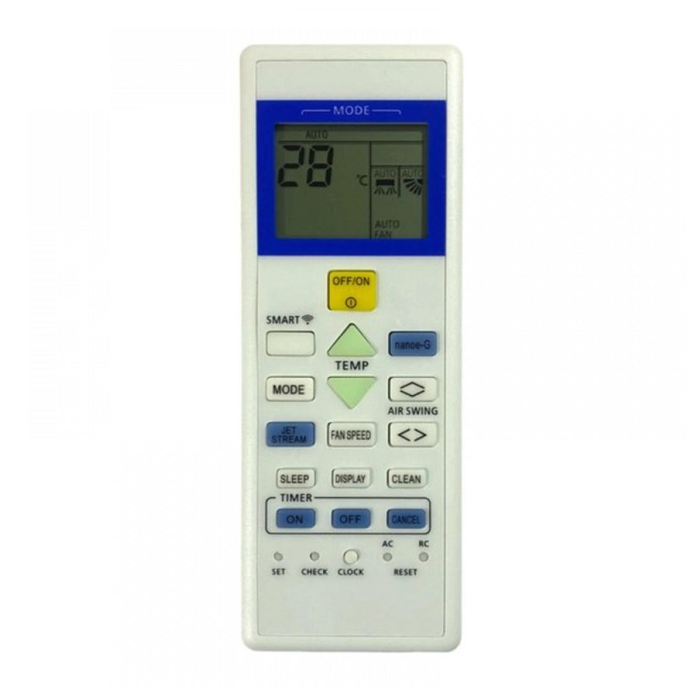 Generic Remote No. 157C (No Backlight), Compatible for Panasonic &amp; Panasonic Inverter AC Remote Control (Exactly Same Remote will Only Work) - POPNOVA