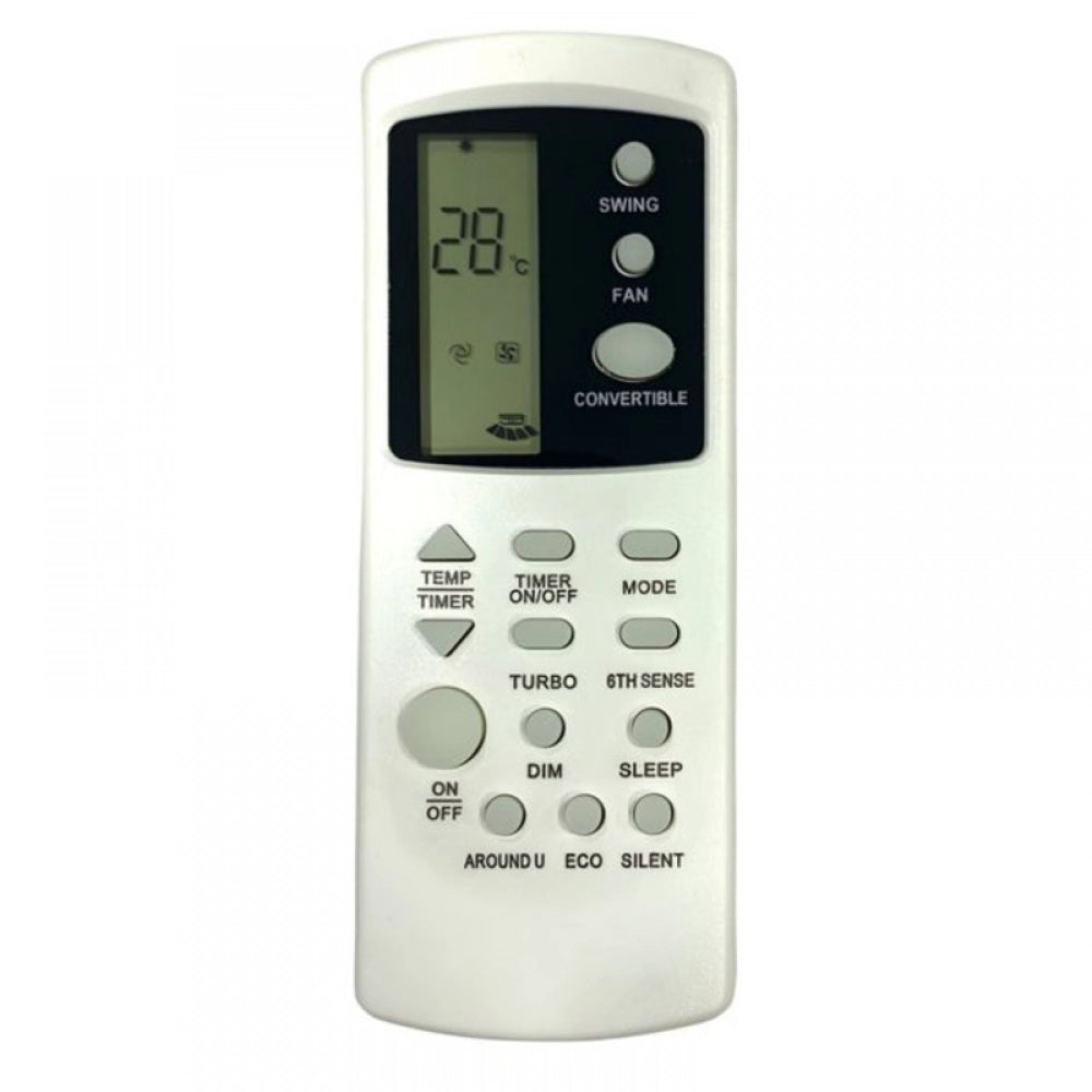 Generic Remote No. 210B (No Backlight), Compatible for Whirlpool AC Remote Control (Exactly Same Remote will Only Work) - POPNOVA