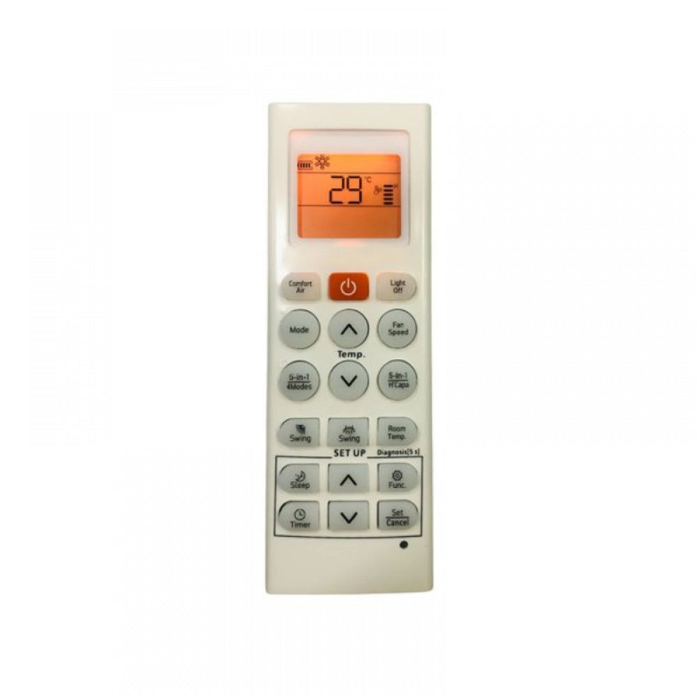 Generic Remote No. 36J (with Backlight), Compatible for LG AC Remote Control (Exactly Same Remote Will Only Work) - POPNOVA