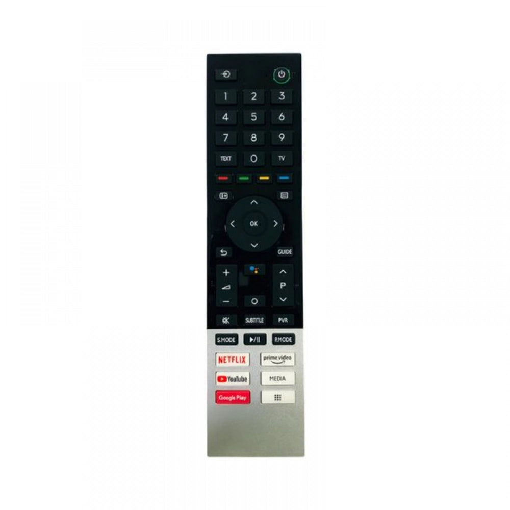 Generic Remote No. 1231 (with Voice) with Netflix, YouTube, Prime Video Function, Compatible for Toshiba Smart TV LCD/LED Remote Control (Exactly Same Remote Will Only Work) - POPNOVA