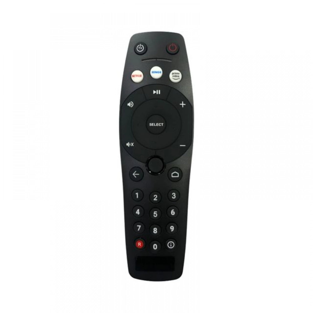 Generic Remote No. 1232 (No Voice) with Netflix, Prime Video Function, Compatible for Tata Play Binge Plus DTH Remote Control (Exactly Same Remote Will Only Work) - POPNOVA