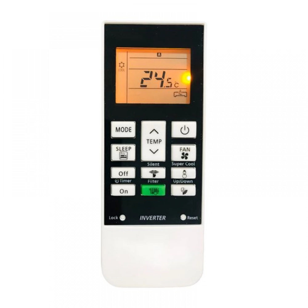 Generic Remote No. 168D (with Backlight), Compatible for Hitachi AC Remote (Exactly Same Remote Will Only Work) - POPNOVA