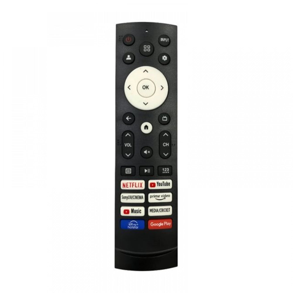 Generic Remote No. 1256 (No Voice), Compatible for Hisense Smart TV LCD/LED Remote Control (Exactly Same Remote Will Only Work) - POPNOVA