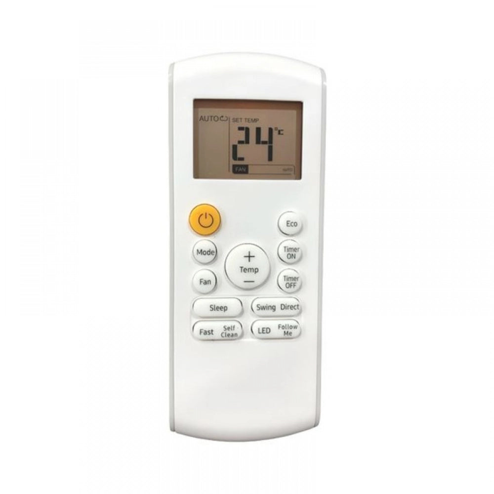 Generic Remote No. 184B (with Backlight), Compatible for Samsung AC Remote Control (Exactly Same Remote Will Only Work) - POPNOVA