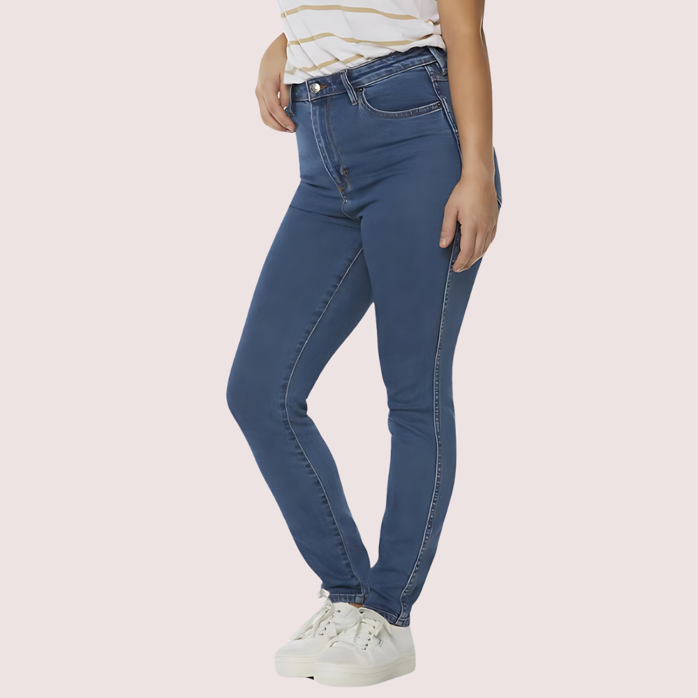 Women's Noir Chic Skinny-Fit Jeans - POPNOVA