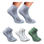 3_Pair Set Unisex Casual Cotton Printed Low Cut Socks (Multicolor)