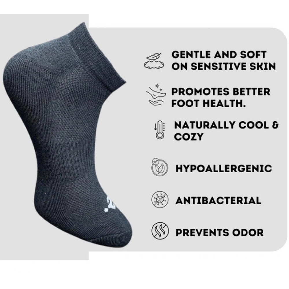 3_Pair Set Unisex Casual Cotton Printed Low Cut Socks (Multicolor)