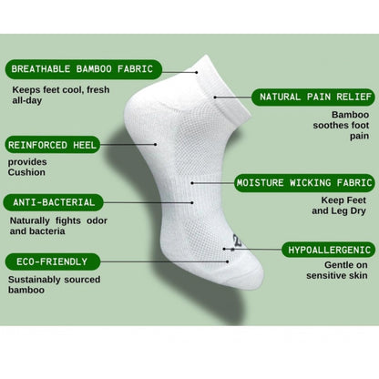 3_Pair Set Unisex Casual Cotton Printed Low Cut Socks (Multicolor)