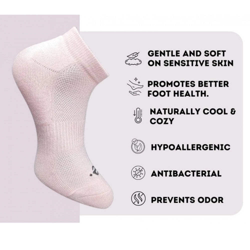 3_Pair Set Unisex Casual Cotton Printed Low Cut Socks (Multicolor)
