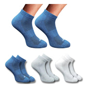 3_Pair Set Unisex Casual Cotton Printed Low Cut Socks (Multicolor)