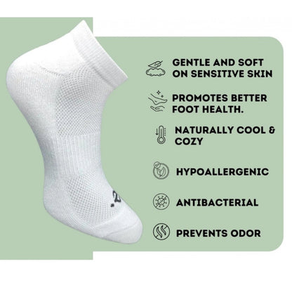3_Pair Set Unisex Casual Cotton Printed Low Cut Socks (Multicolor)