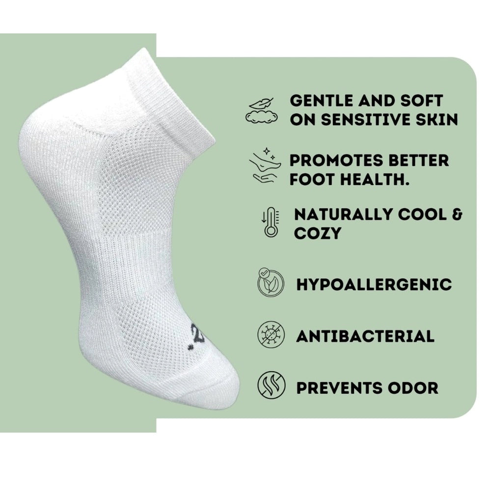 3_Pair Set Unisex Casual Cotton Printed Low Cut Socks (Multicolor)