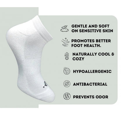3_Pair Set Unisex Casual Cotton Printed Low Cut Socks (Multicolor)