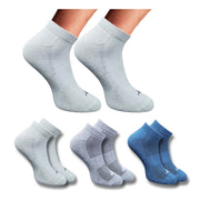 3_Pair Set Unisex Casual Cotton Printed Low Cut Socks (Multicolor)