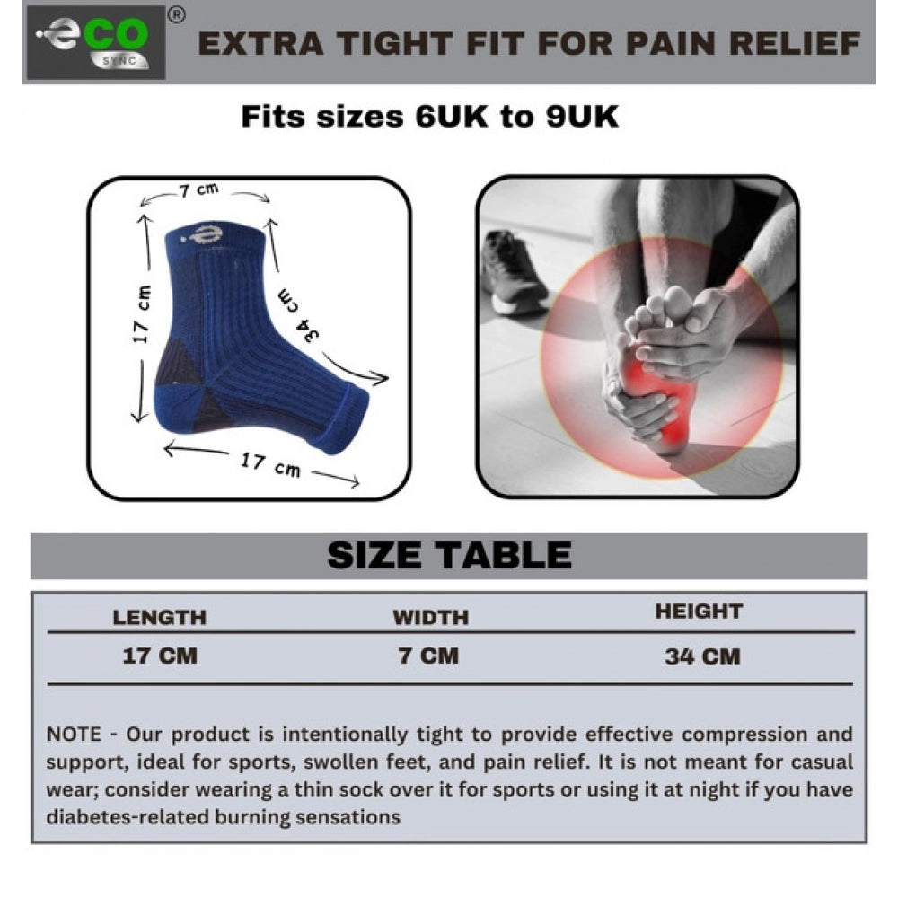 3_Pair Set Unisex Casual Cotton Printed Ankle Length Support Socks (Multicolor)