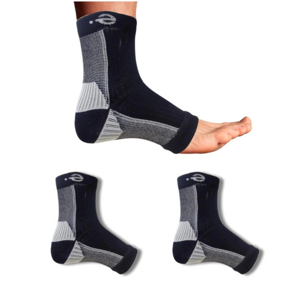 3_Pair Set Unisex Casual Cotton Printed Ankle Length Support Socks (Multicolor)