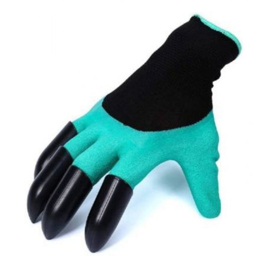 Pack Of 2_Heavy Duty Garden And Farming Gloves – Durable Protective Gloves (Color: Assorted ) | Home Accessories