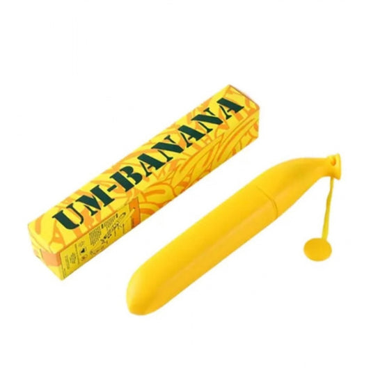 Banana Umbrella – Compact Foldable Umbrella with Banana-Shaped Case (Color: Assorted ) | Home Accessories