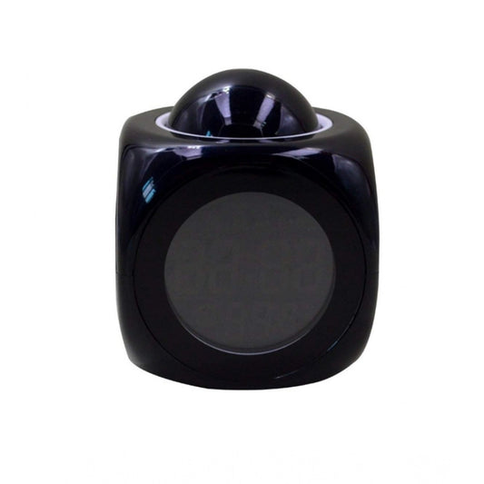 Time Display with Voice Projection And Wake-Up Alarm Clock (Color: Black) | Home Accessories
