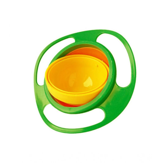 Pack Of 2_Gyro Bowl – Spill-Proof Rotating Fun Bowl for Kids (Color: Assorted ) | Home Accessories