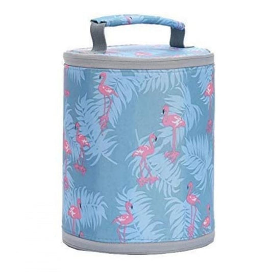 Round Travel Lunch Bag – Portable Office Bag for Men And Women (Color: Assorted ) | Home Accessories