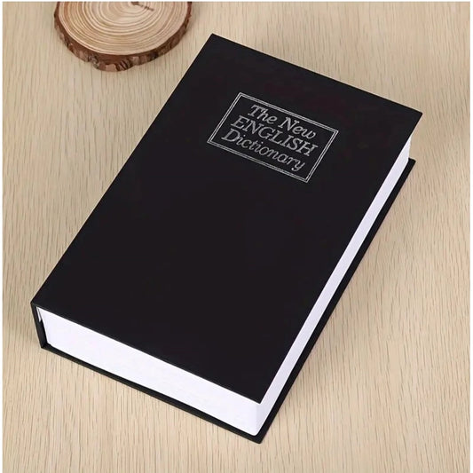 Secret Book Safe with Number Locker (Black) | Home Accessories