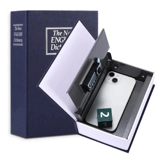 Secret Book Safe with Number Locker (Blue) | Home Accessories