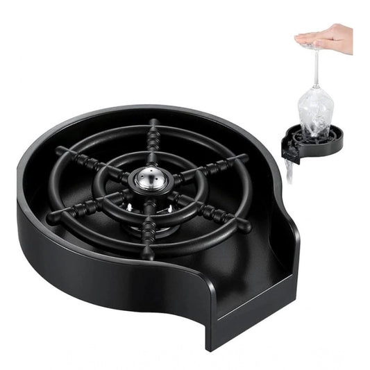 Steel, Plastic Automatic Cup Rinser, Bottle Cleaner, Glass Rinser for Kitchen Sinks | Home Accessories