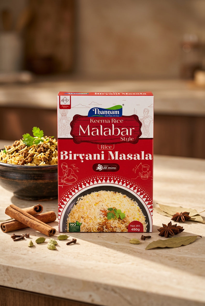 Thannam Malabar Biryani Masala Powder With Rice (450GM)