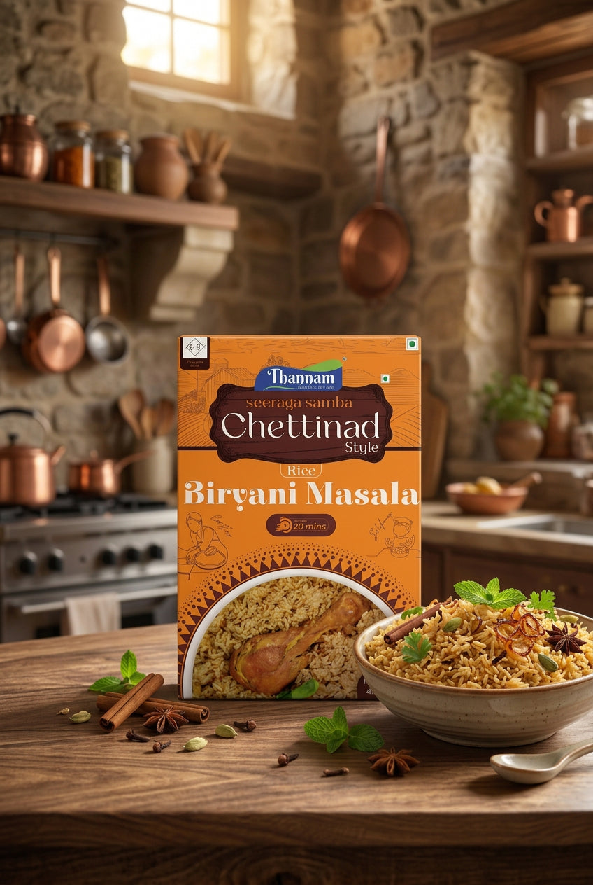 Thannam Chettinadu Biryani Masala Powder With Rice (450GM)