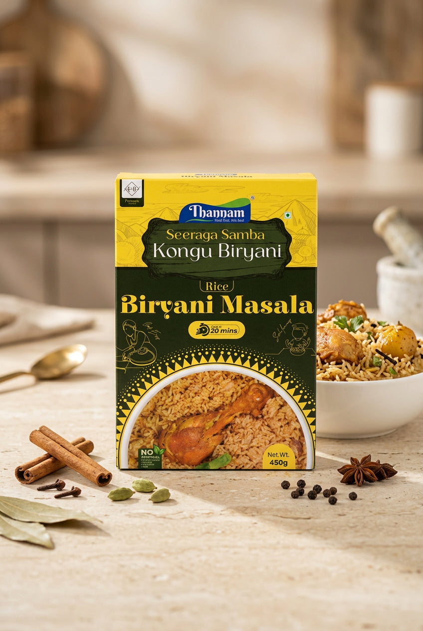 Thannam Kongu Biryani Powder With Rice (450GM)