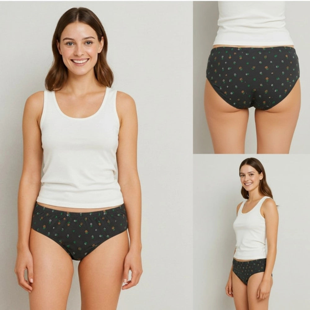 Generic Pack of_9 Women's Cotton Printed Hipster Panty (Multicolor)