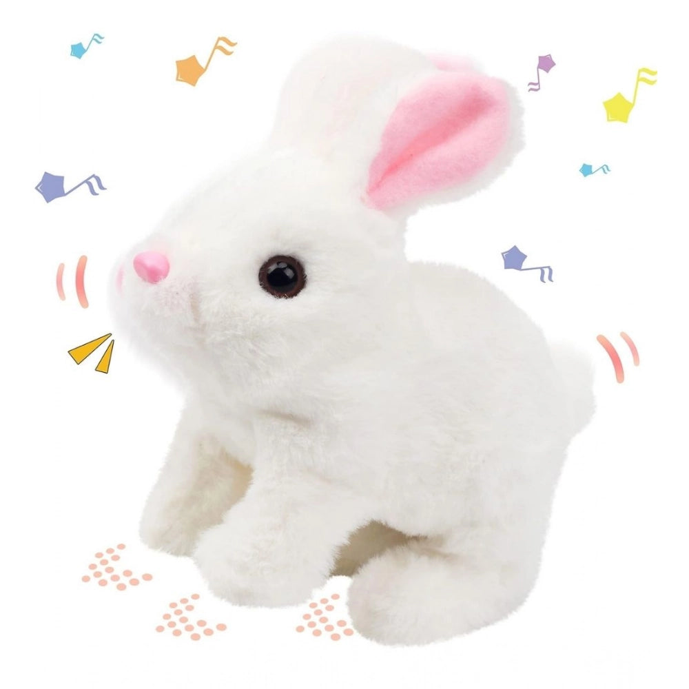 Walking And Talking Rabbit (White) kids toys